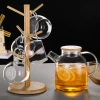 Vidrio engrosado de gran capacidad hervidor frío pyrex hervidor frío jarra de jugo fresco blanco abierto jarra Application Scenario